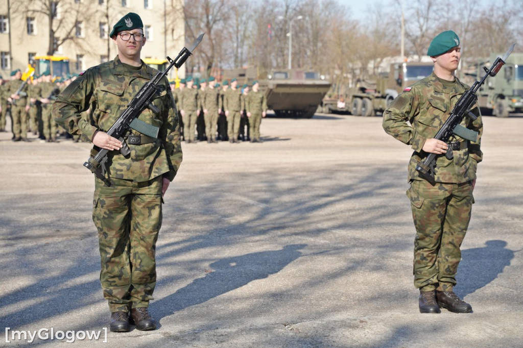 Przysięga w 4 Batalionie