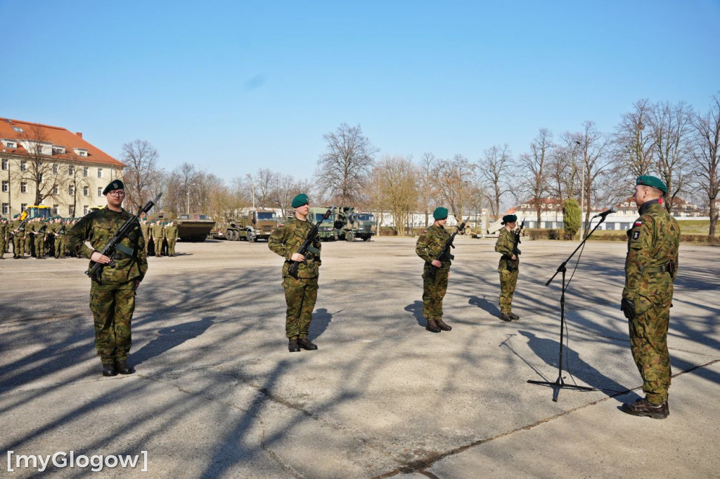 Przysięga w 4 Batalionie