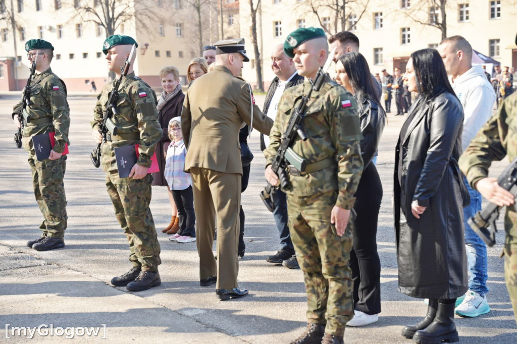 Przysięga w 4 Batalionie