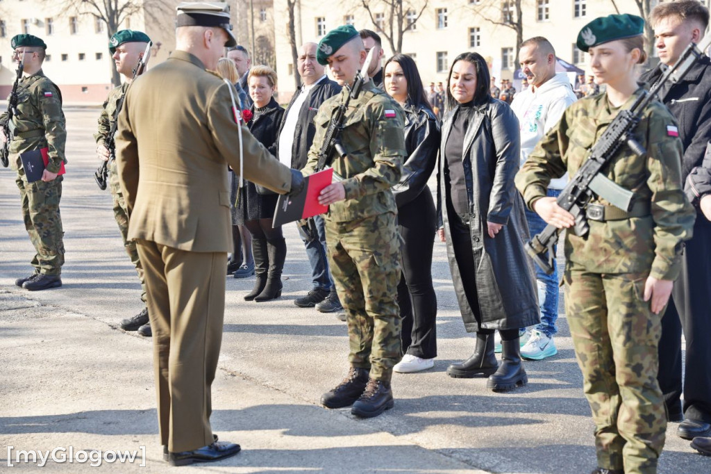 Przysięga w 4 Batalionie