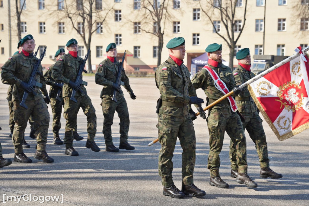 Przysięga w 4 Batalionie