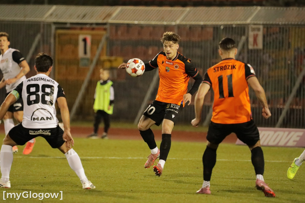 Betclic 1. Liga: Chrobry grał z Puszczą