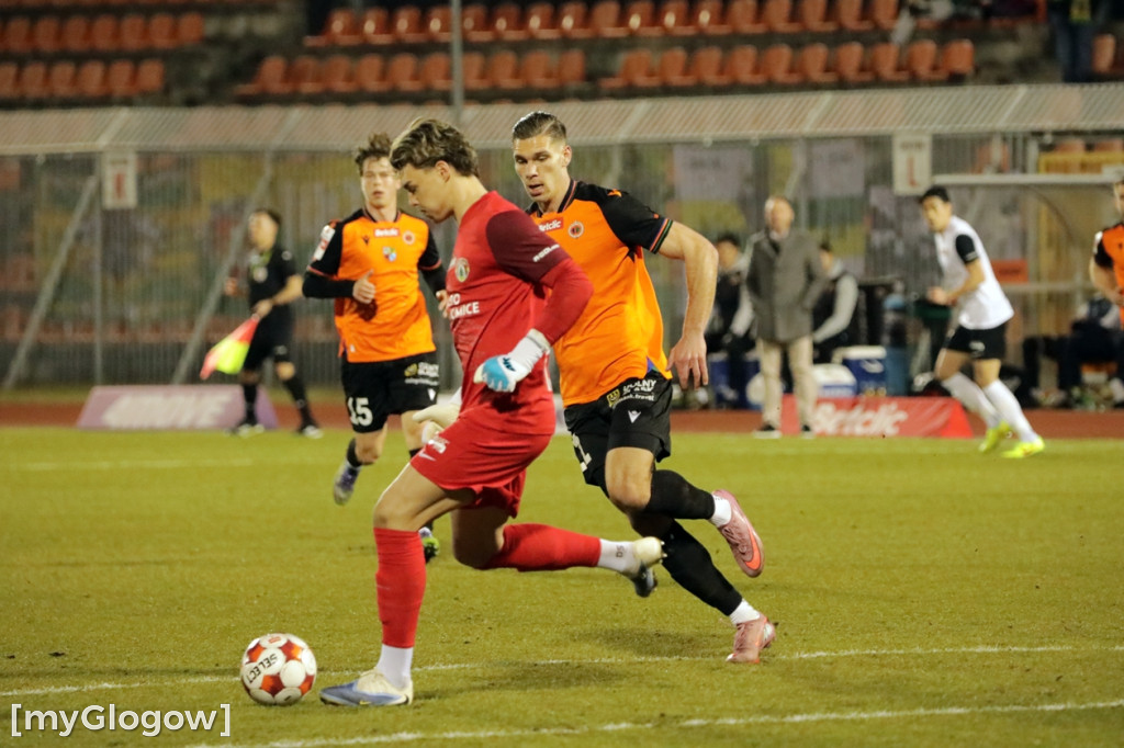 Betclic 1. Liga: Chrobry grał z Puszczą