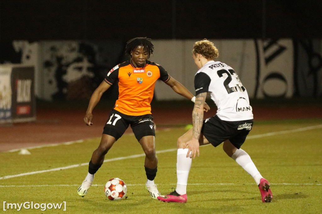 Betclic 1. Liga: Chrobry grał z Puszczą