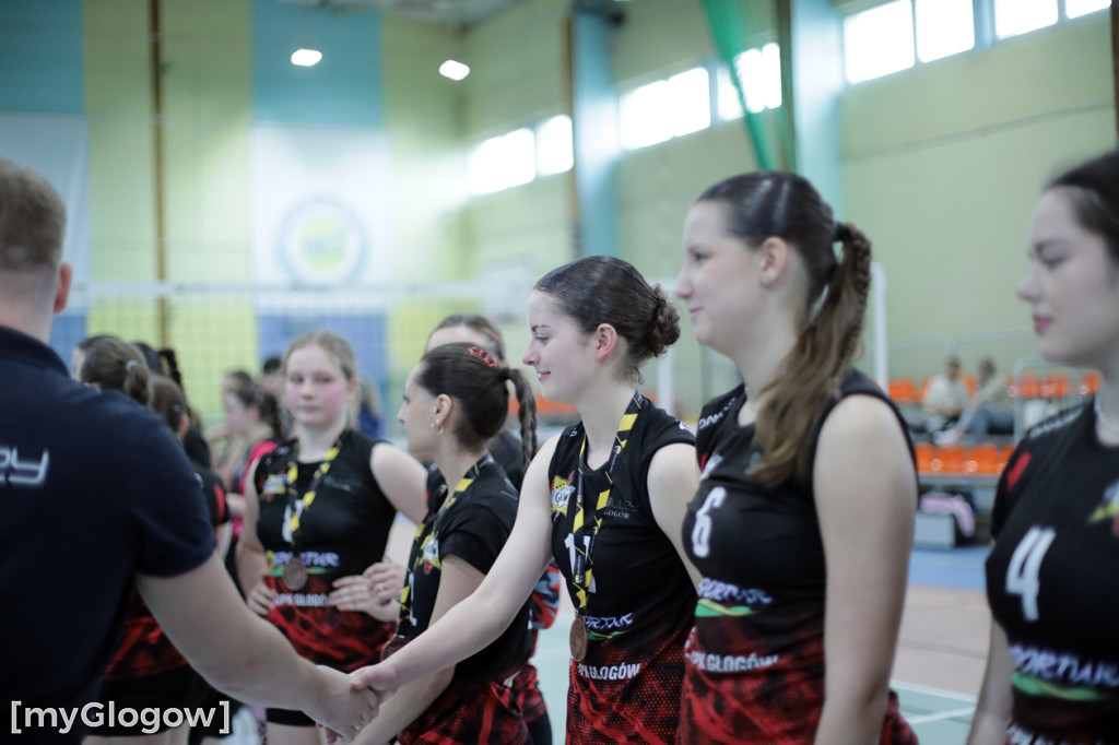 Siatkarki z Głogowa z brązowymi medalami