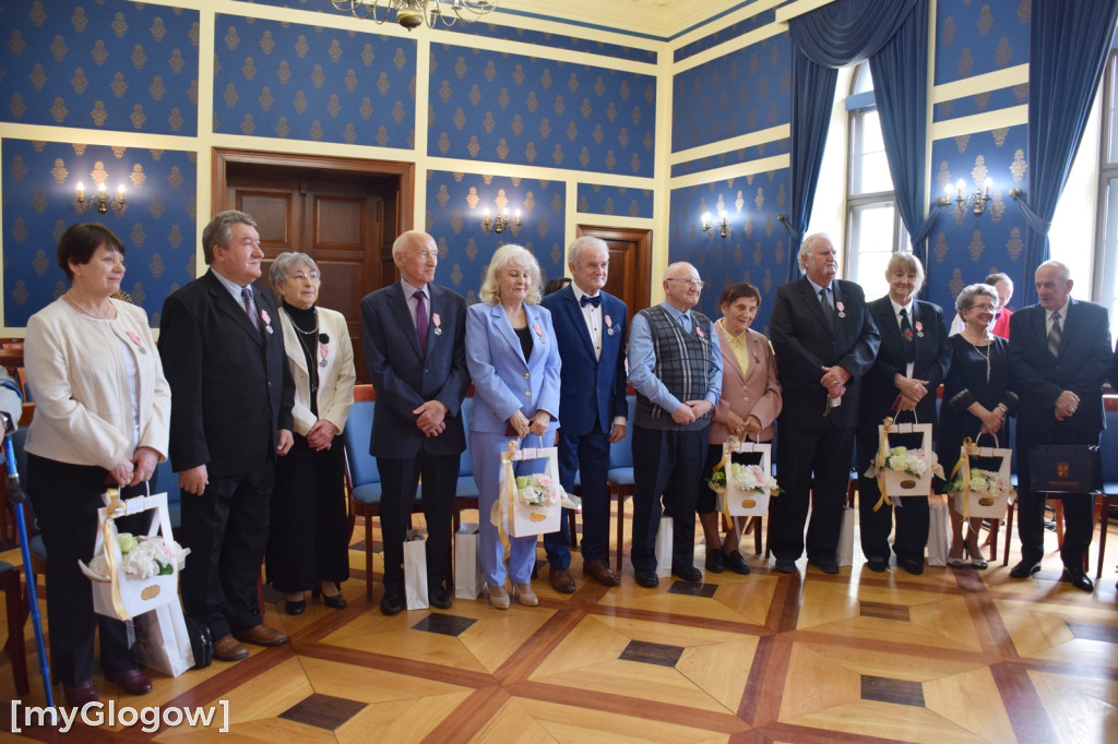 Złote i diamentowe gody w Głogowie