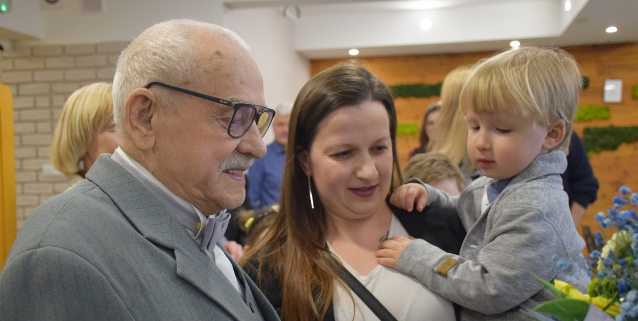 90. urodziny piekarza Jana Boruty