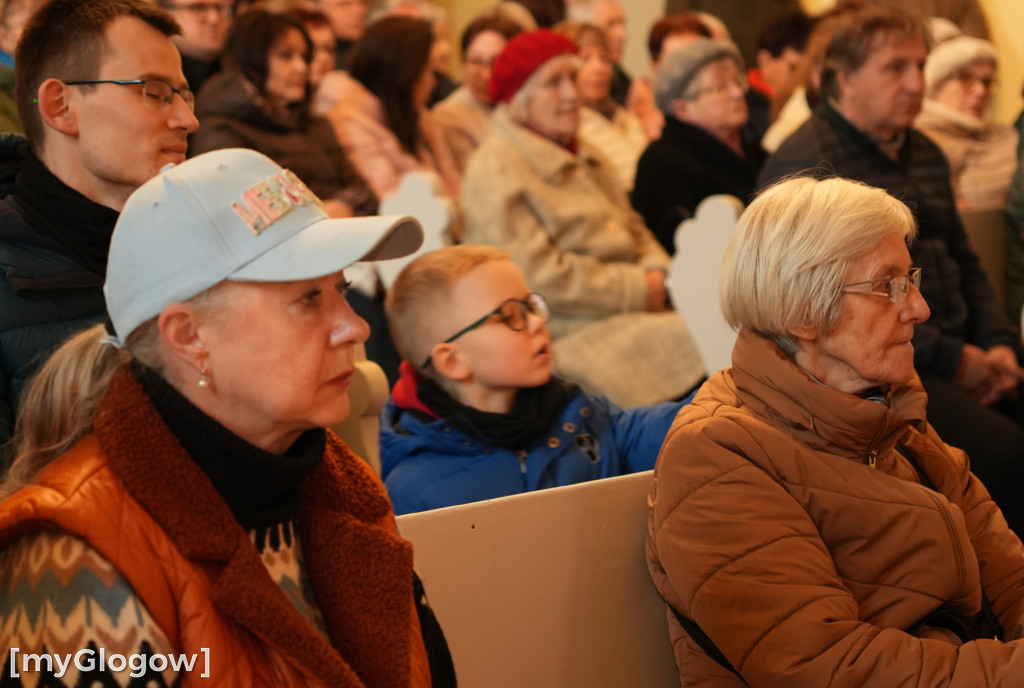 Zbigniew Zamachowski na koncercie w Głogowie