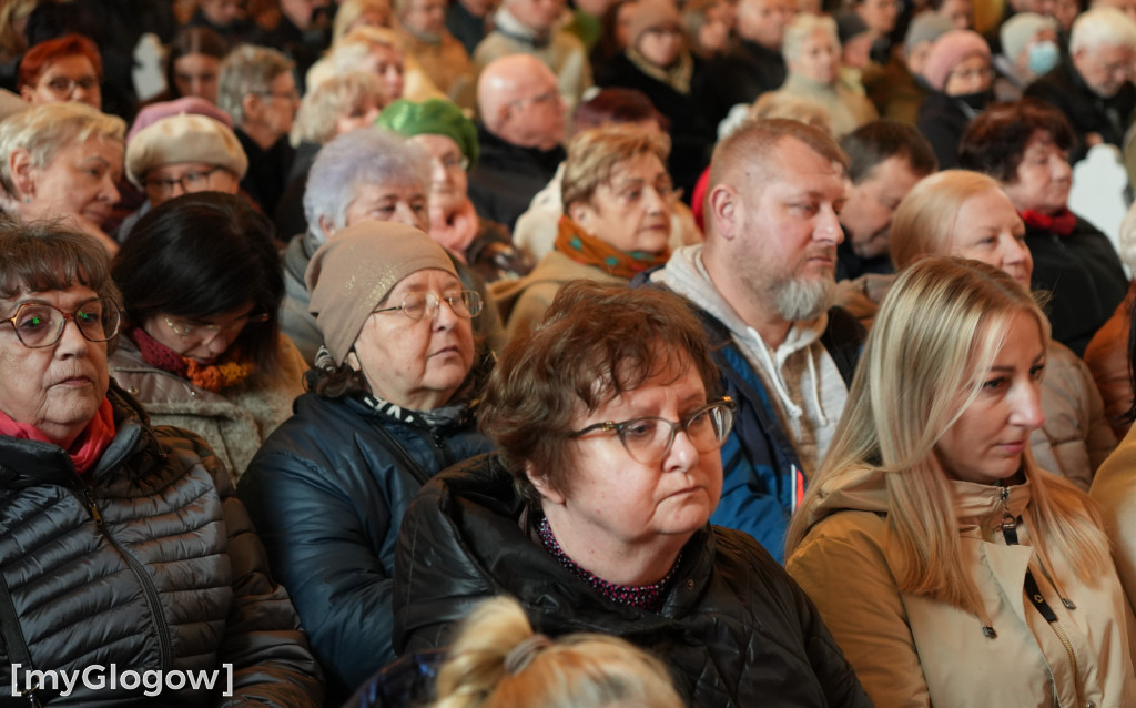 Zbigniew Zamachowski na koncercie w Głogowie