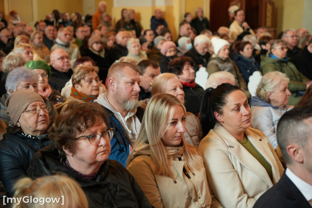 Zbigniew Zamachowski na koncercie w Głogowie