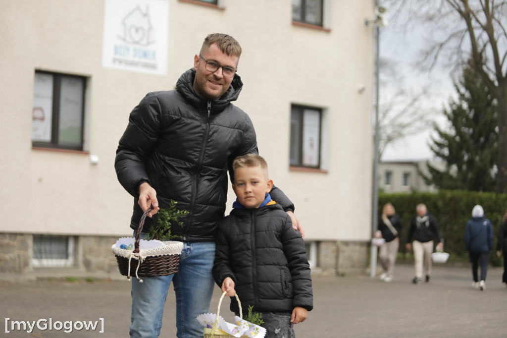 Piękne i kolorowe koszyczki w parafii św. Klemensa