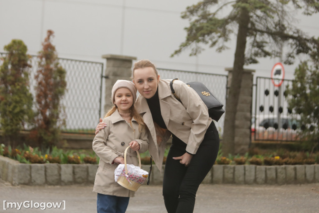 Piękne i kolorowe koszyczki w parafii św. Klemensa