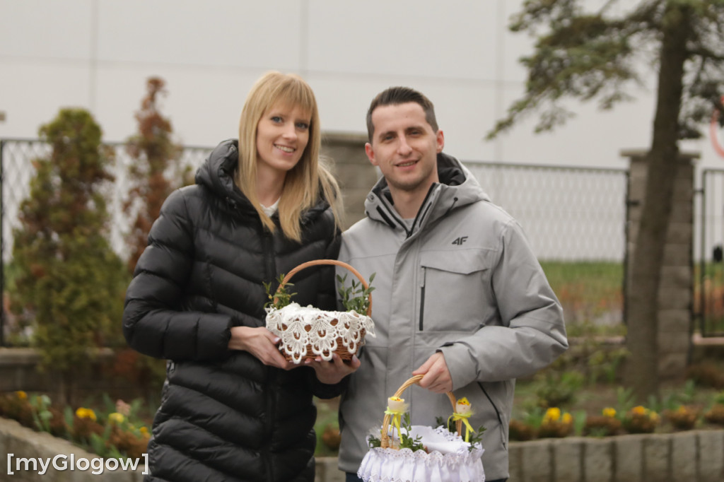 Piękne i kolorowe koszyczki w parafii św. Klemensa