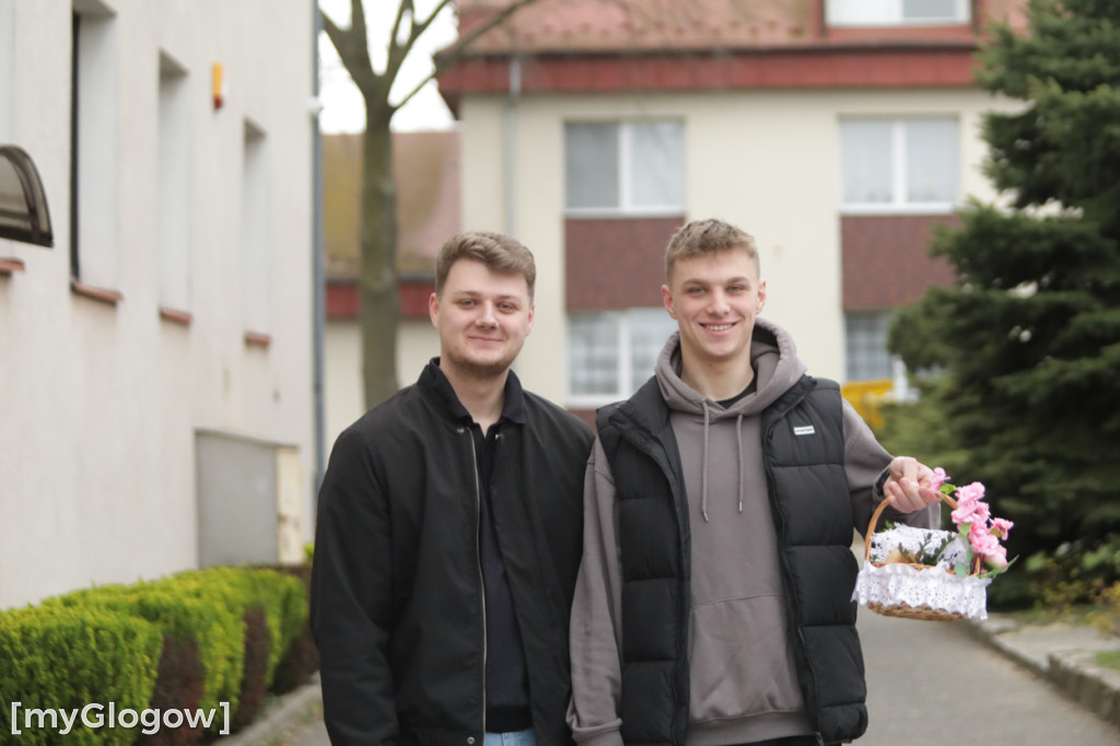 Piękne i kolorowe koszyczki w parafii św. Klemensa