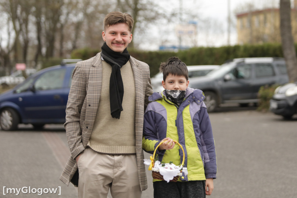 Piękne i kolorowe koszyczki w parafii św. Klemensa