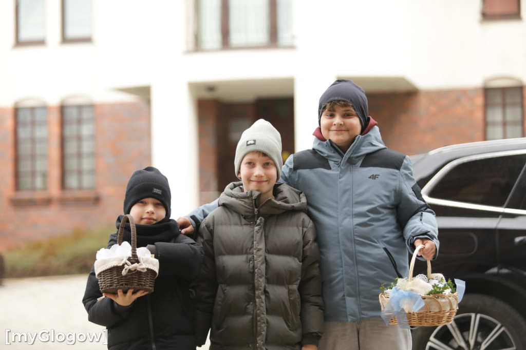Dużo radości! Całe rodziny w kolegiacie