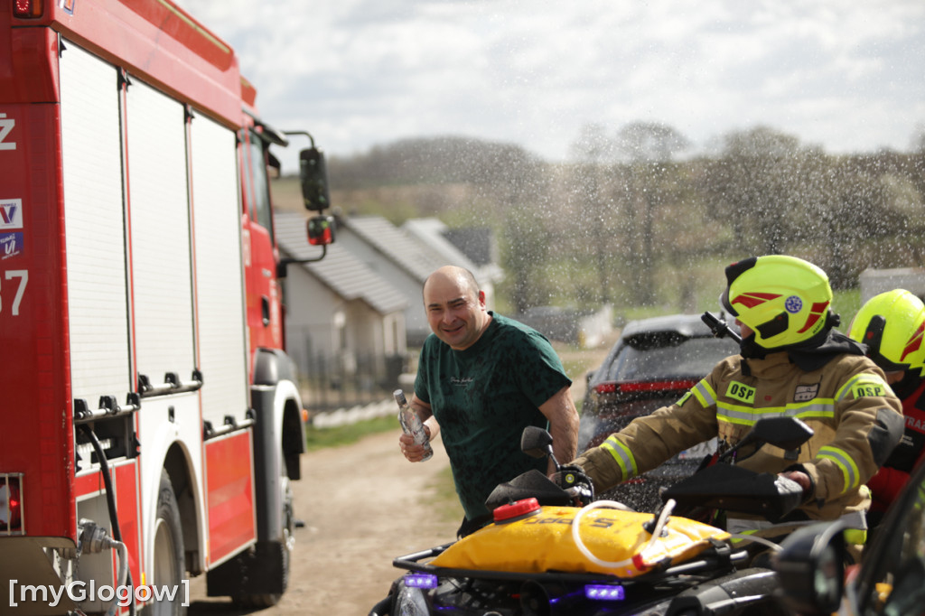 Strażacy ruszyli na mieszkańców w lany poniedziałek