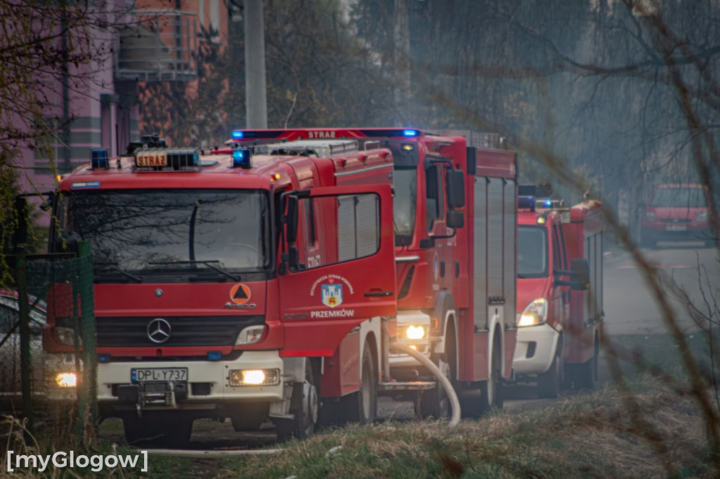 Pożar w Przemkowie