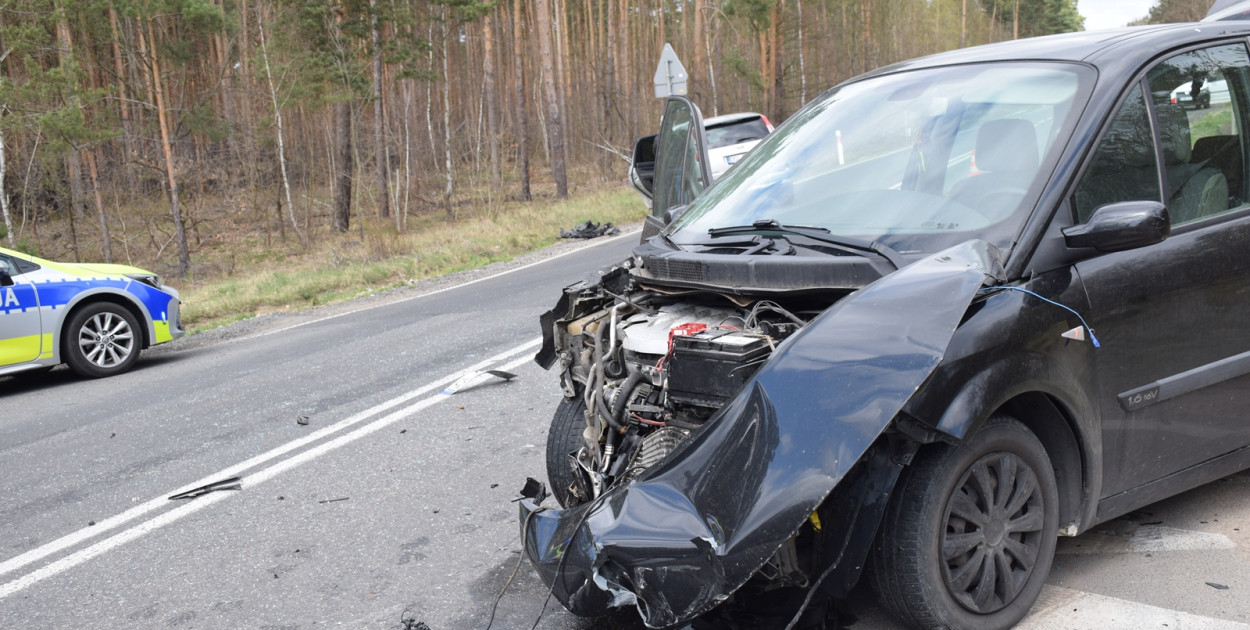 Wypadek na skrzyżowaniu