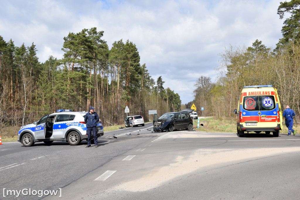 Wypadek na skrzyżowaniu