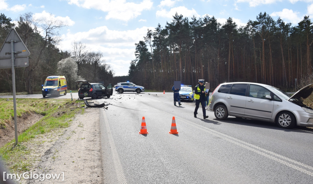 Wypadek na skrzyżowaniu