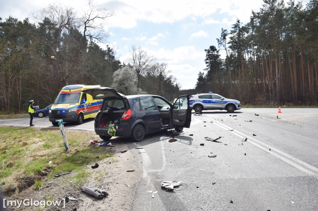 Wypadek na skrzyżowaniu