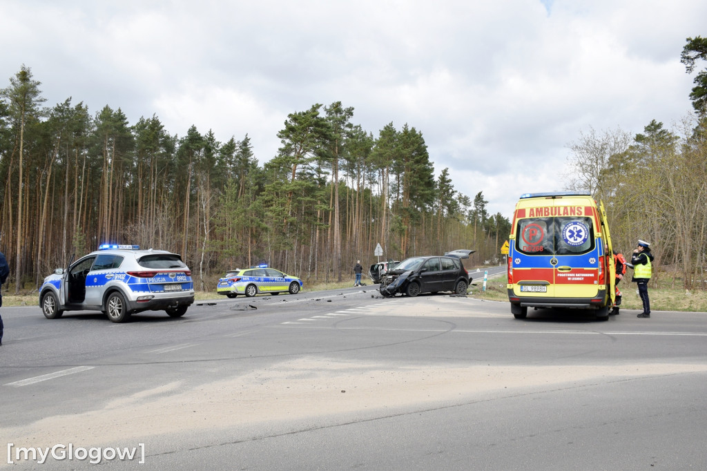 Wypadek na skrzyżowaniu