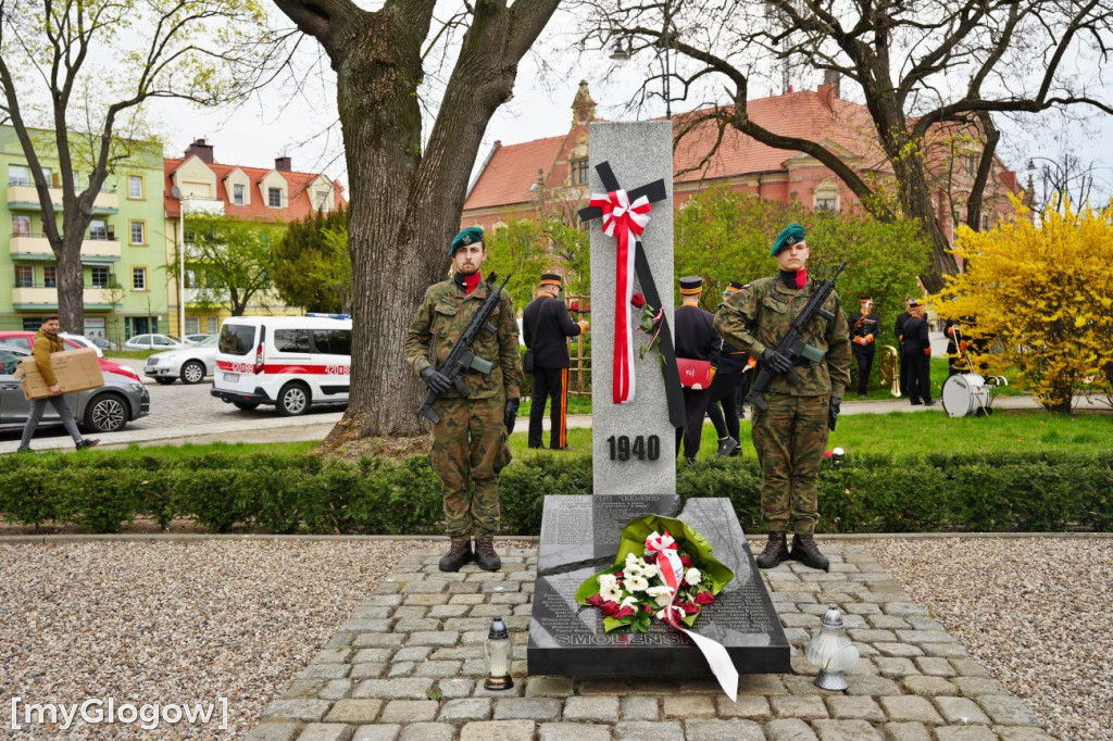 Uroczystości pod Pomnikiem Zbrodni Katyńskiej