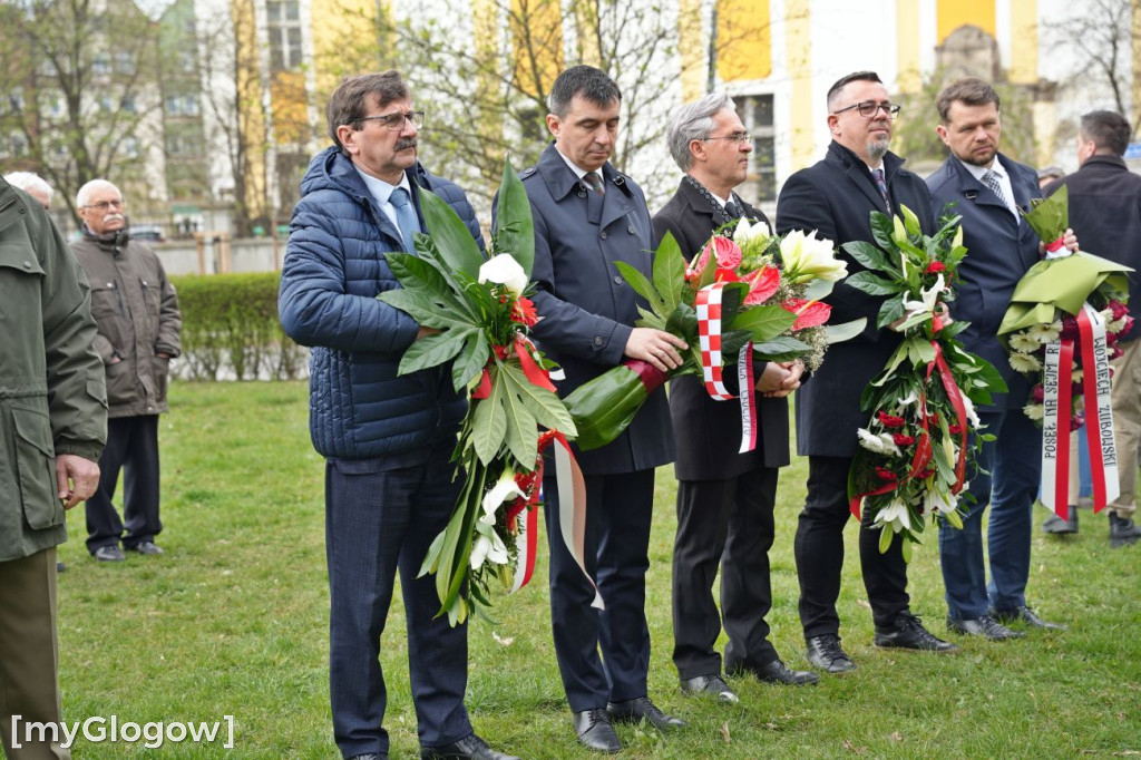 Uroczystości pod Pomnikiem Zbrodni Katyńskiej