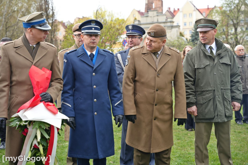 Uroczystości pod Pomnikiem Zbrodni Katyńskiej