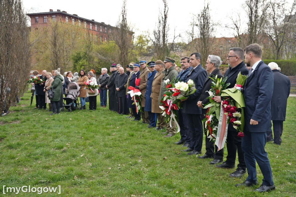 Uroczystości pod Pomnikiem Zbrodni Katyńskiej