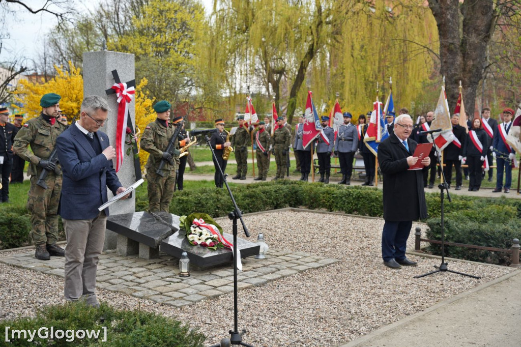 Uroczystości pod Pomnikiem Zbrodni Katyńskiej