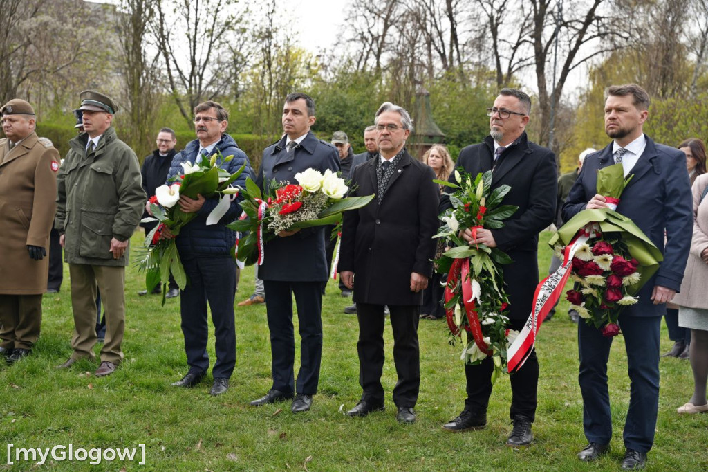 Uroczystości pod Pomnikiem Zbrodni Katyńskiej