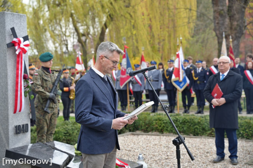 Uroczystości pod Pomnikiem Zbrodni Katyńskiej