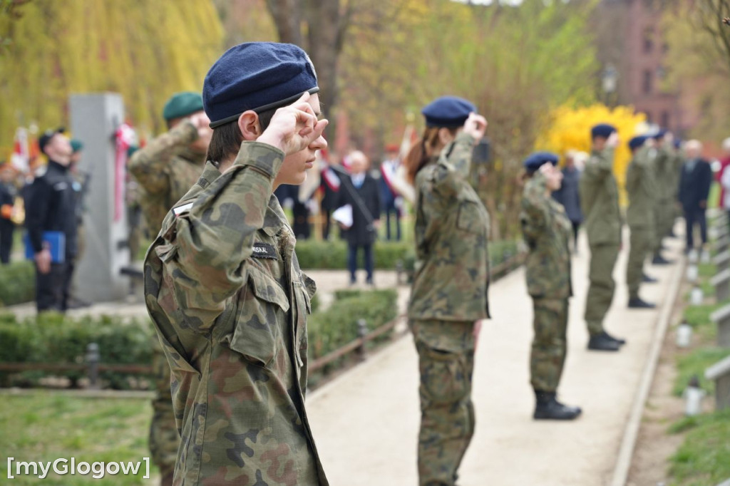 Uroczystości pod Pomnikiem Zbrodni Katyńskiej