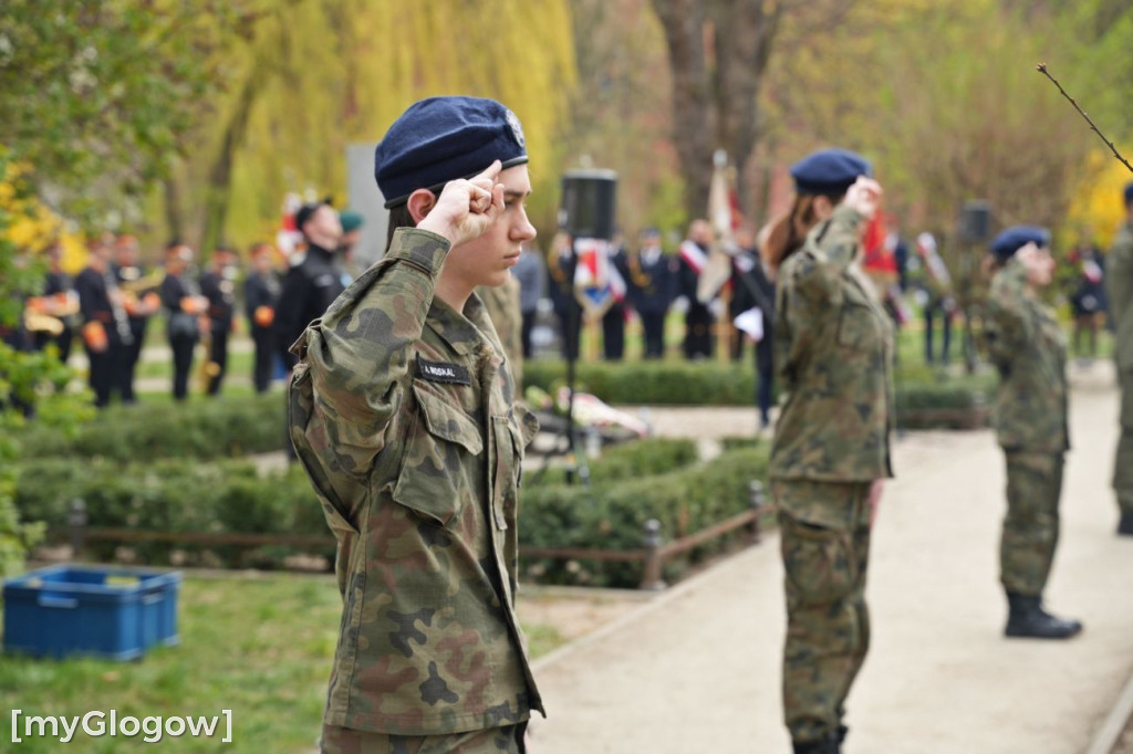 Uroczystości pod Pomnikiem Zbrodni Katyńskiej