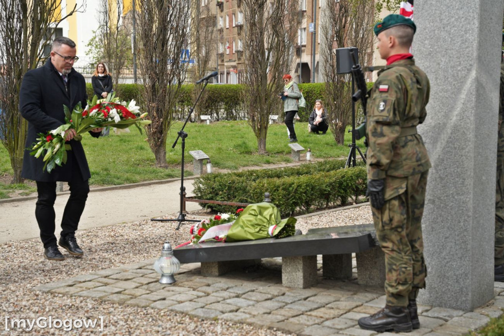 Uroczystości pod Pomnikiem Zbrodni Katyńskiej