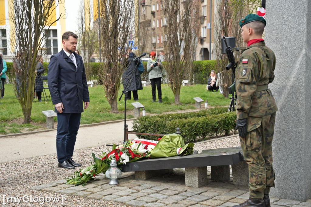 Uroczystości pod Pomnikiem Zbrodni Katyńskiej