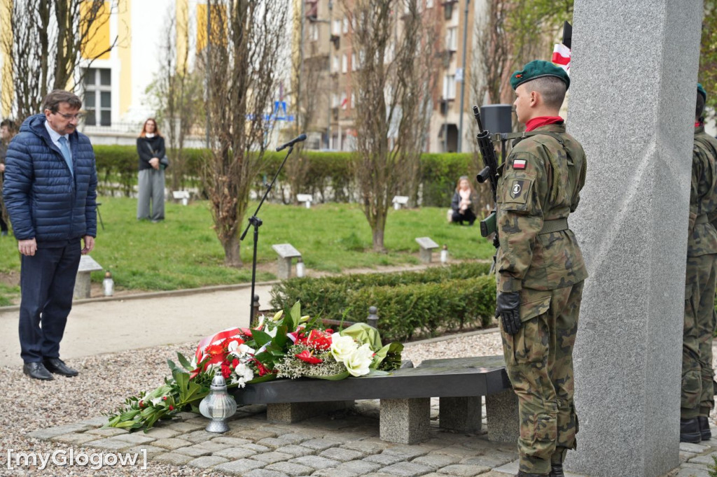 Uroczystości pod Pomnikiem Zbrodni Katyńskiej