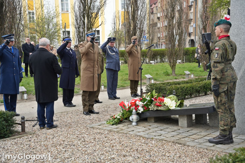 Uroczystości pod Pomnikiem Zbrodni Katyńskiej