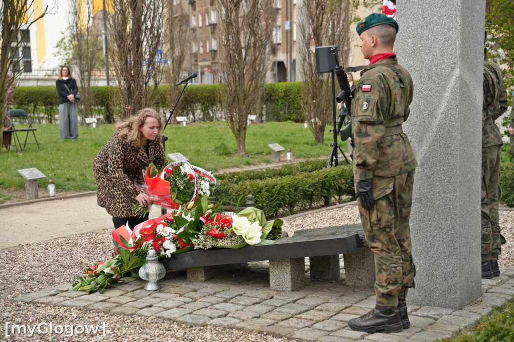 Uroczystości pod Pomnikiem Zbrodni Katyńskiej