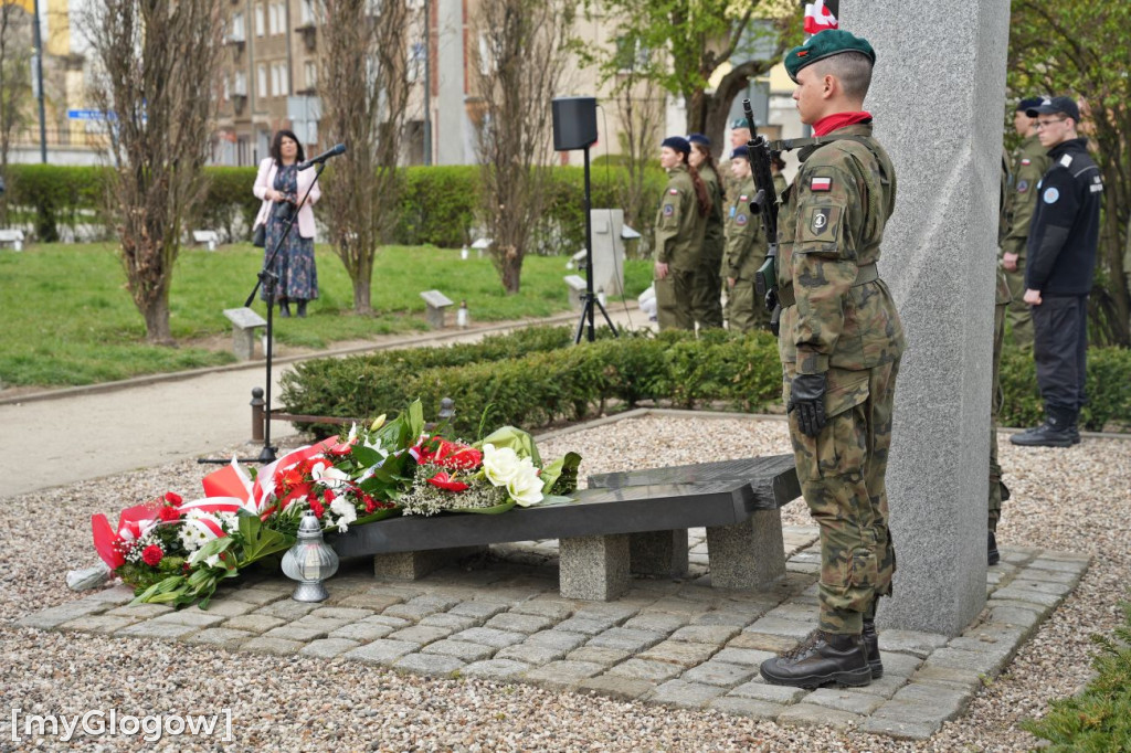 Uroczystości pod Pomnikiem Zbrodni Katyńskiej