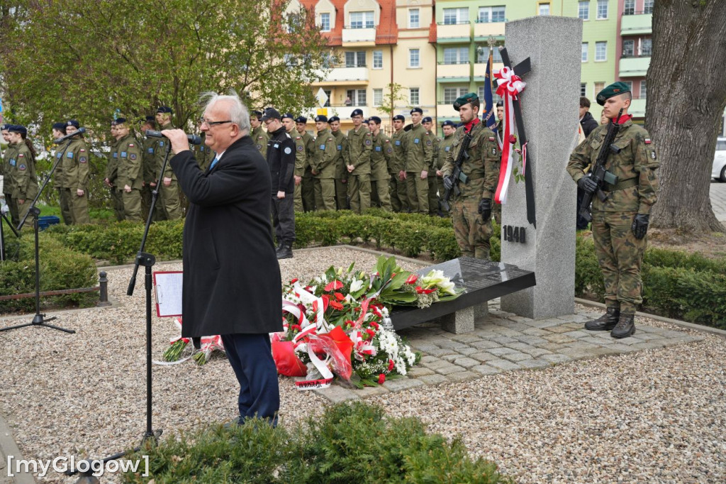 Uroczystości pod Pomnikiem Zbrodni Katyńskiej
