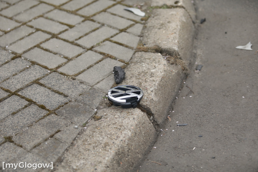 Wypadek na rondzie Jerzego Popiełuszki