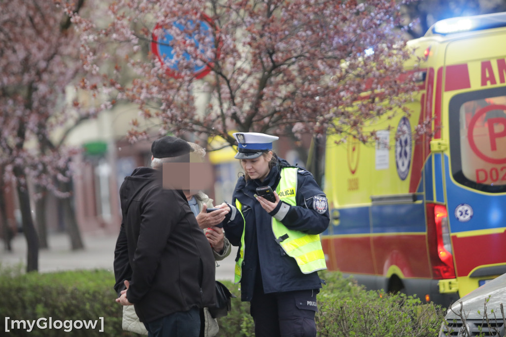 Wypadek na rondzie Jerzego Popiełuszki