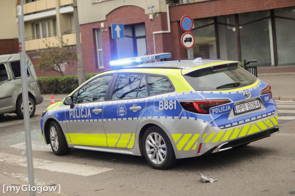 Wypadek na rondzie Jerzego Popiełuszki