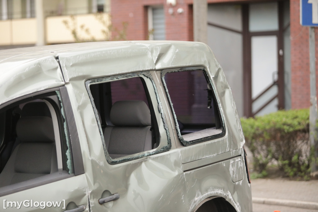 Wypadek na rondzie Jerzego Popiełuszki