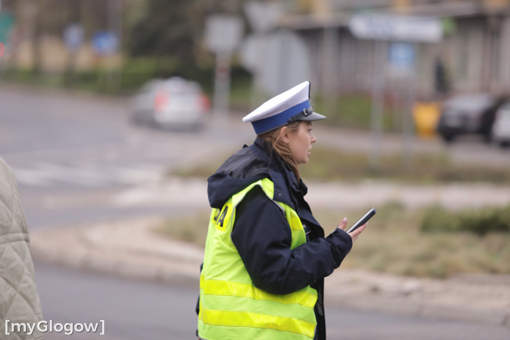 Wypadek na rondzie Jerzego Popiełuszki