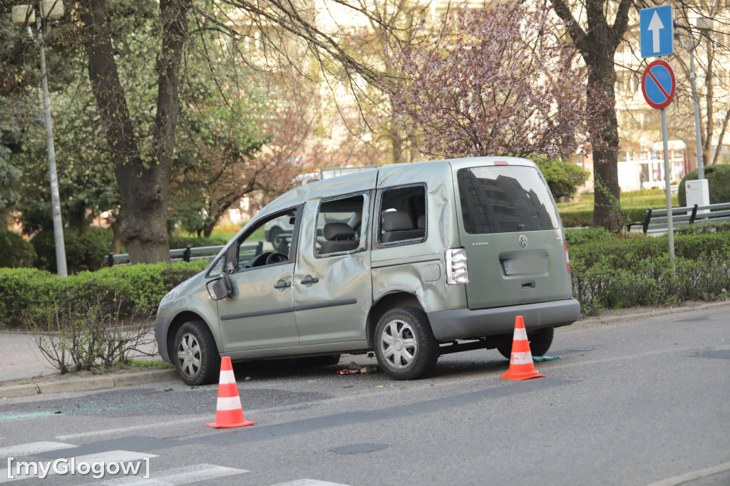 Wypadek na rondzie Jerzego Popiełuszki