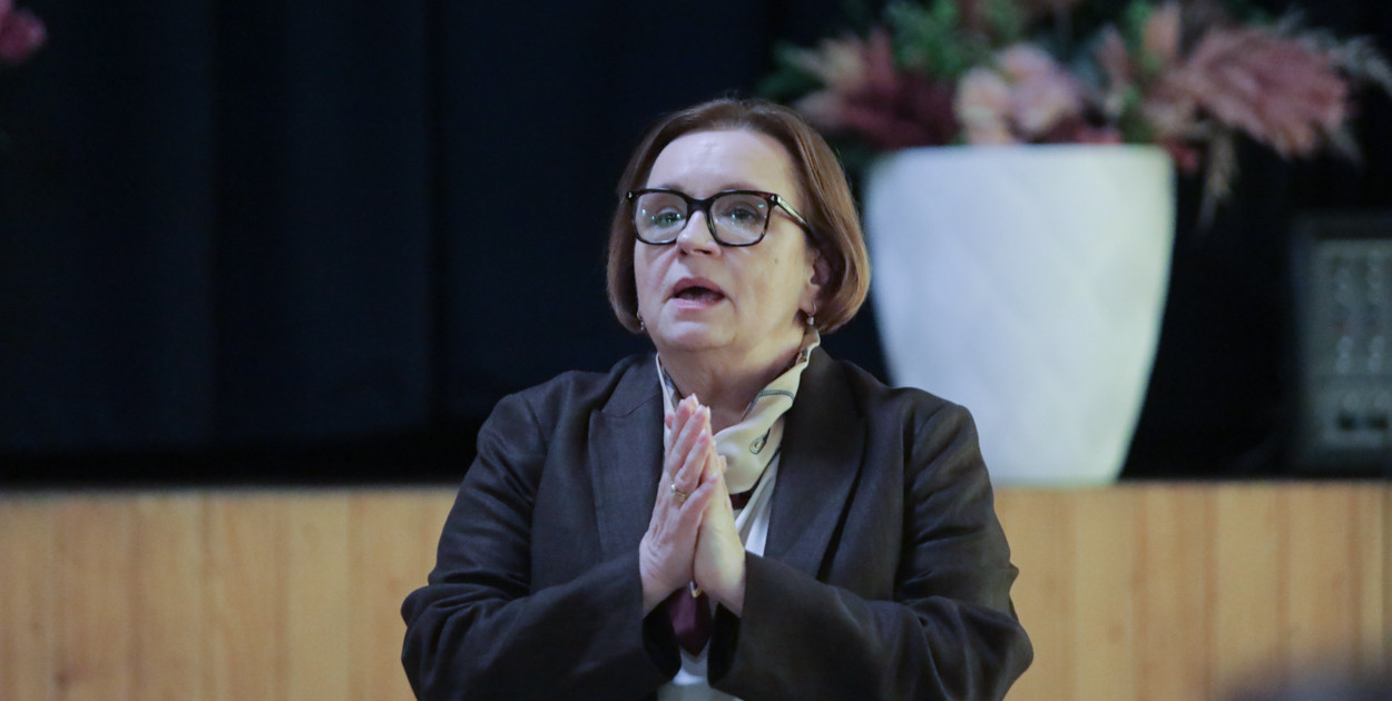 Anna Zalewska przyjechała do Głogowa